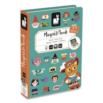 PRODUCTS | Janod J02588 Ages 3 to 8 Fairy Tales Magneti'books