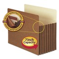 File Jackets & Sleeves | Smead 73395 7 in. Expansion Redrope Tuff Pocket Drop-Front File Pockets with Fully Lined Gussets - Letter, Redrope (5/Box) image number 1
