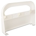 Just Launched | HOSPECO HG-1-2 Health Gards 16 in. x 3.25 in. x 11.5 in. Half-Fold Toilet Seat Cover Dispenser - White (2/Box) image number 2