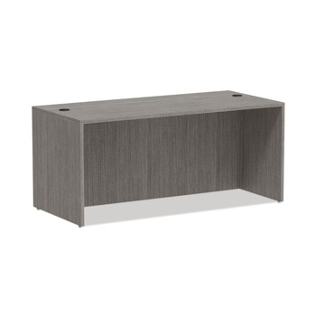 Alera ALEVA216630GY 65 in. x 29.5 in. x 29.63 in. Valencia Series Straight Front Desk Shell - Gray