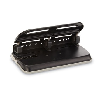 PUNCHES | Swingline A7074150E Easy Touch 9/32 in. Holes 24-Sheet Two- to Seven-Hole Precision-Pin Punch - Black