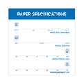 Just Launched | Hammermill 10263-0 8.5 in. x 11 in. 100 Bright 32 lbs. Bond Weight Premium Color Copy Print Paper - Photo White (1-Ream) image number 2