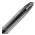 Pens | uni-ball 1927631 AIR Medium 0.7 mm Porous Rollerball Pen - Black Ink/Barrel (1-Dozen) image number 4