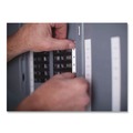 Labels | DYMO 622289 Rhino 0.5 in. x 18 ft. Permanent Vinyl Industrial Label Tape - Clear/Black Print image number 3