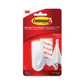 Wall Racks & Hooks | Command 17005-ES 0.25 lbs. Capacity Plastic Spring Hook - White (1/Pack) image number 0