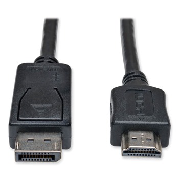 Tripp Lite P582-003 3 ft. DisplayPort to HDMI Adapter Cable - Black