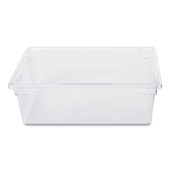 KITCHEN | Rubbermaid Commercial FG330000CLR 12.5 Gallon 26 in. x 18 in. x 9 in. Plastic Food/Tote Boxes - Clear