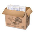 Just Launched | Dart 205HT1 6.4 in. x 9.3 in. x 2.9 in. Foam Hinged Lid Containers - White (200/Carton) image number 3