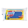 Sponges & Scrubbers | S.O.S. 91017 2.5 in. x 4.5 in. All Surface Scrubber Sponge - Dark Blue (12/Carton) image number 1
