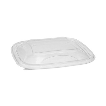 Pactiv Corp. SACLD07 EarthChoice Recycled PET Lid for 24 - 32 oz. Container Bases - Clear (300/Carton)