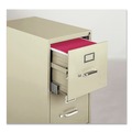 Office Filing Cabinets & Shelves | Alera 25472 15 in. x 25 in. x 52 in. 4-Drawers Economy Vertical File - Letter, Putty image number 1
