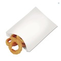  | Bagcraft P450019 Grease-Resistant 6 in. x 7.25 in. Single-Serve Bags - White (2000/Carton) image number 3