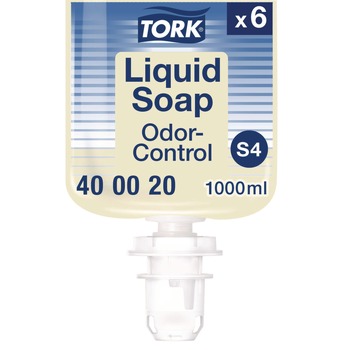 HAND SOAPS | Tork 400020 1L Perfume Free Odor-Control Hand Soap Liquid S4 (6/Carton)