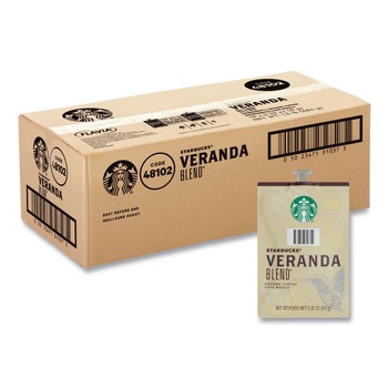FLAVIA 48102 Starbucks Coffee Freshpack - Veranda Blend (76/Carton)