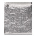  | Bagcraft 300533 6 in. x 3/4 in. x 6-1/2 in. Foil Sandwich Bags - Silver (1000/Carton) image number 0