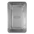 Food Trays, Containers, and Lids | Handi-Foil 8550 12.81 in. x 20.75 in. x 2.19 in. 55 Gauge JIF-FOIL Full-Steam Table Pan (50/Carton) image number 2