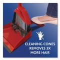 Brooms | O-Cedar 168020EA 48 in. Handle PowerCorner Pet Pro Broom and Step-On Dust Pan - Red/Black/Gray image number 4