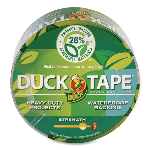 Tapes | Duck 243066 Renewable Material Duck Tape, 1.88-in x 20 yd, Silver image number 0
