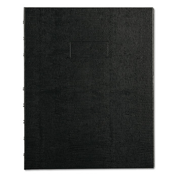 Blueline A7150.BLK 75-Sheets 9.25 in. x 7.25 in. 1-Subject Narrow Rule NotePro Notebook - Black Cover