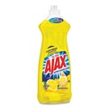 Dish Soaps | Ajax 44673 28 oz. Bottle Dish Detergent - Lemon Scent (9/Carton) image number 1