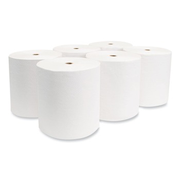 Morcon Paper VW888 Valay 8 in. x 800 ft. Proprietary TAD Roll Towels - White (6 Rolls/Carton)