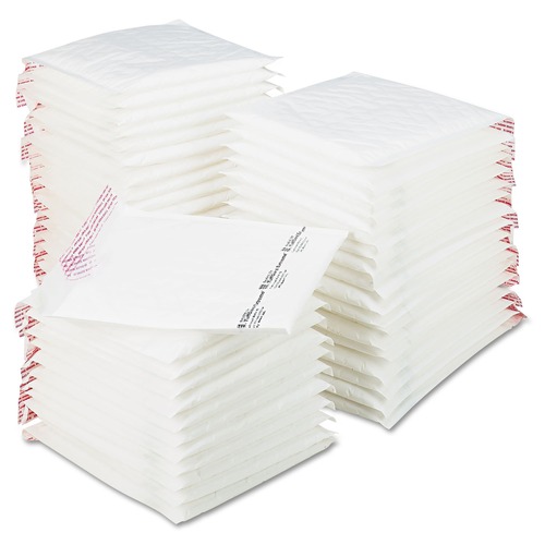 Envelopes & Mailers | Sealed Air 100279973 #2 Barrier Bubble Air Cell Cushion Self-Adhesive Closure 8.5 in. x 12 in. Jiffy TuffGard Extreme Self-Seal Mailer - White (50/Carton) image number 0