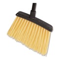 Brooms | Carlisle 4688500 55 in. Duo-Sweep Unflagged Heavy Duty Angle Broom - Black/Yellow image number 5