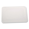 | Handi-Foil 2062DL 8.25 in. x 5.88 in. Plastic Dome Lids Fits Oblong Pans 2061/2062 - Clear (500/Carton) image number 3