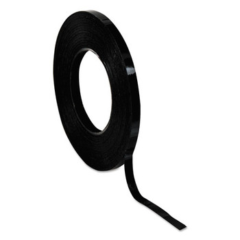 Chartpak BG1251 0.13 in. x 27 ft. 1 in. Core Graphic Chart Tapes - Gloss Black (1-Roll)