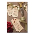 Dividers & Tabs | Avery 12508 6.25 in. x 3.13 in. 11.5 pt Stock Strung Shipping Tags - Manila (1000/Box) image number 4
