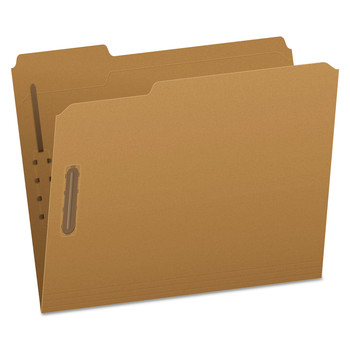 FILING AND FOLDERS | Pendaflex FK212 1/3-Cut Tabs 2 Fasteners Letter Size Kraft Fastener Folders (50/Box)