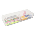 Boxes & Bins | Innovative Storage Designs 67033 13.25 in. x 5 in. x 2.3 in. Stretch Art Box - Clear image number 1