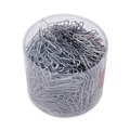 Paper Clips | Universal UNV21001 Plastic-Coated Paper Clips - Assorted Sizes Silver (1000/Pack) image number 1