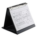 Binders | Cardinal 09260V3 1 in. Capacity 11 x 8.5 Easel Round 3-Ring Binder - Black image number 1