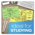 Flash Cards | Oxford 7320 CAN 3 in. x 5 in. Unruled Index Cards - Canary (100/Pack) image number 5