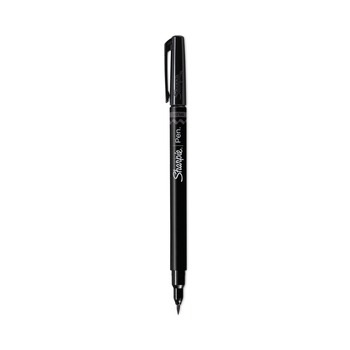  | Sharpie 2011280 Fine Brush Tip Pens - Black (1 Dozen)