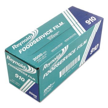 FOOD WRAPS | Reynolds Wrap 910M 12 in. x 2000 ft. Metro Light-Duty Film with Cutter Box (1/Carton)