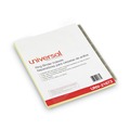 Dividers & Tabs | Universal UNV21873 11 in. x 8.5 in. 8-Tab Insertable Tab Index - Buff, Clear Tabs (6/Pack) image number 3
