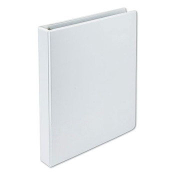 FILE FOLDERS | Samsill 16937 1 in. Capacity 11 x 8.5 Earth's Choice Plant-Based D-Ring View Binder, 3 Rings - White