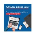Labels | Avery 05363 1-3/8 in. x 2-13/16 in. Address Labels for Copiers - White (24/Sheet, 100 Sheets/Box) image number 7