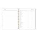 Notebooks & Pads | Blue Sky BLS139479 11 in. x 8.5 in. 12-Month (Jan-Dec 2026) Life Note-It Leah Weekly/Monthly Notes Planner - Gray/Pink/White Cover image number 3