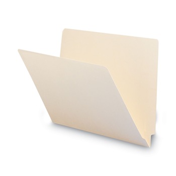 Smead 24100 Heavyweight Manila End Tab Folders - Letter, Manila (100/Box)
