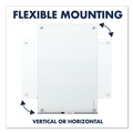 White Boards | Quartet G2418W 24 in. x 18 in. Infinity Magnetic Glass Marker Board - White Surface image number 5