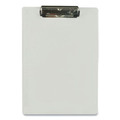 Clipboards | Saunders 21565 0.5 in. Clip Capacity Holds 8.5 in. x 11 in. Sheets Acrylic Clipboard - Clear image number 2