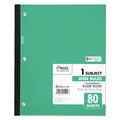 Notebooks & Pads | Mead 05222 (80) 10.5 in. x 8 in. Sheets 1-Subject Wide/Legal Rule Wireless Neatbook Notebook - Randomly Assorted Cover Color image number 3