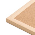 Bulletin Boards | U Brands 003U00-01 47 x 35 Cork Bulletin Board - Tan Surface/Birch Wood Frame image number 3