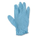 Disposable Gloves | Boardwalk 382XXLBXA 9.5 in. Long 5 mil. Thick Powder-Free Disposable Examination Nitrile Gloves - XX-Large Blue (100/Box) image number 1