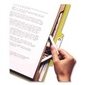 File Folders | Smead 14084 6 SafeSHIELD Fasteners 2 Dividers Letter Size 6-Section Pressboard Top Tab Pocket Classification Folders - Yellow (10/Box) image number 3