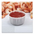 Cups and Lids | SOLO 325-2050 3.25 oz ProPlanet Seal Paper Portion Cups - White (250/Bag, 20 Bags/Carton) image number 4