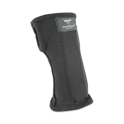 Mouse Pads & Wrist Support | IMAK RSI A20125 SmartGlove Wrist Wrap for Hands Up to 3.25 in. Wide - Small, Black image number 0